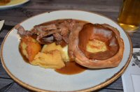 Sunday Lunch At The Three Horseshoes Near Blyth, Northumberland