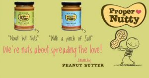Proper Nutty | Yorkshire's finest artisan peanut butter, made with care in our little Yorkshire factory - spread with love. Proper smunchy..that's both smooth & crunchy!
