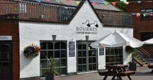 Afternoon Tea at Bourne's Coffee Shop At Denby Pottery Village