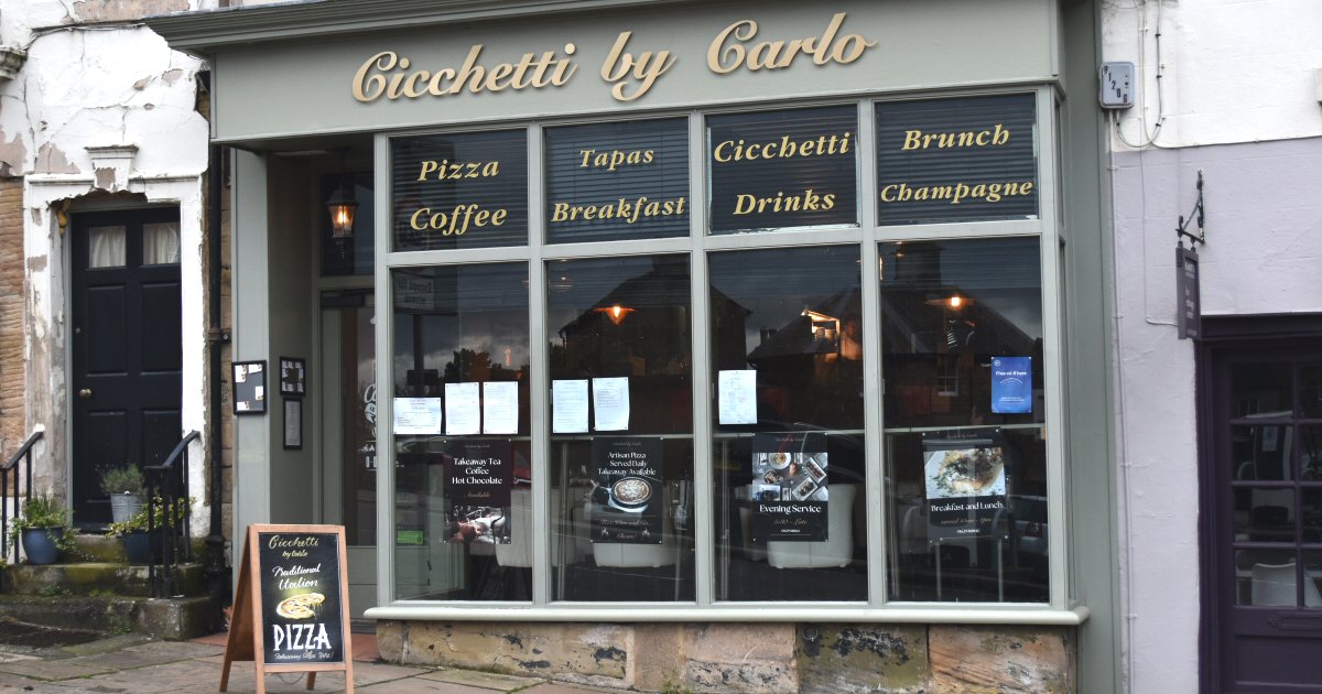 Out For Dinner At Cicchetti by Carlo In Wirksworth