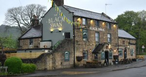 Out For Opening Night At Stephen's At The Black Swan, Ashover