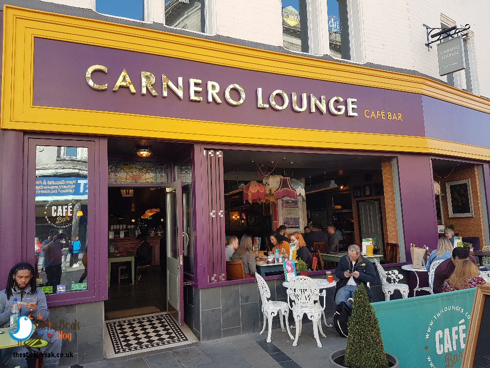 Lunch And A Break From Shopping At Carnero Lounge, Derby