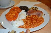 Breakfast At Benedicts Cafe, Genesis Centre, Alfreton
