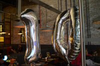 Celebrating Byron Burgers 10th Birthday at Derby Intu Centre