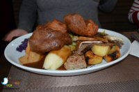 Sunday Lunch At The Milbourne Arms, Holywell Village, Whitley Bay