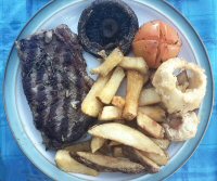 Saturday Night Means Steak Night at The Shepherd's Rest, Lower Bagthorpe