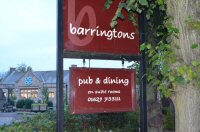 Eat Out To Help Out At Barringtons, Darley Dale
