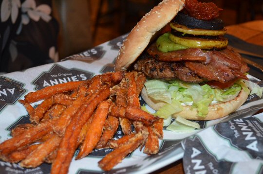 Dinner At Annie's Burger Shack, Nottingham