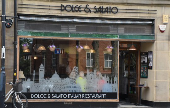 Back At Dolce & Salato, Derby For A Spot Of Lunch