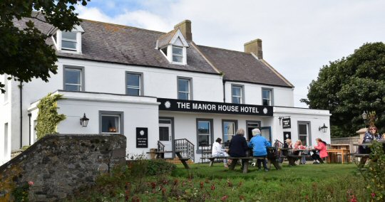 Lunch At The Manor House Hotel On Holy Island