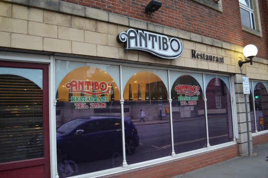 Dinner At Antibo Italian in Derby