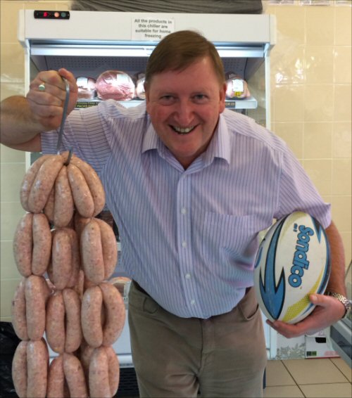 Croots Farm Shop launches Rugby World Cup charity sausages