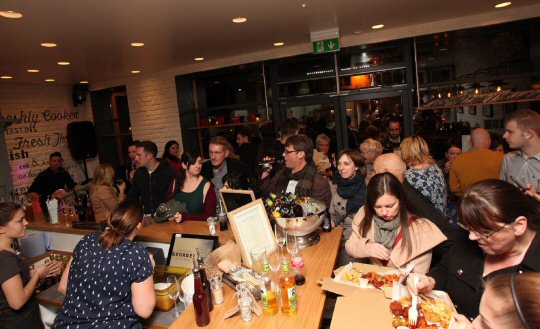 George's Chellaston VIP Launch Night Reels In Guests From Across The County