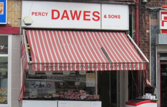Christmas Meat From Percy Dawes Butcher