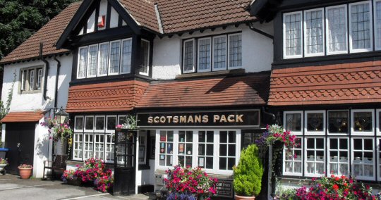 Festive Fun at The Scotsman's Pack Country Inn, Hathersage