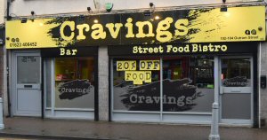 Burgers And Loaded Fries At Cravings Street Food Bistro, Sutton-in-Ashfield
