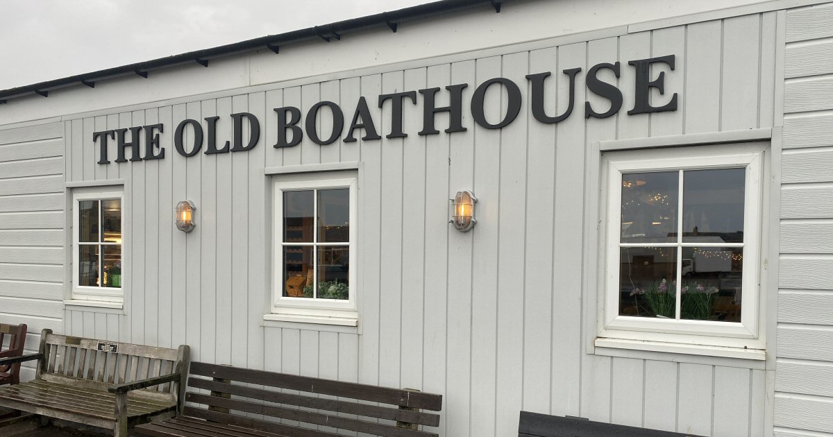A Flock Dinner At The Old Boat House, Amble