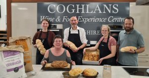 Artisan Bread Making at Coghlans Wine And Food Experience Centre, Rowsley