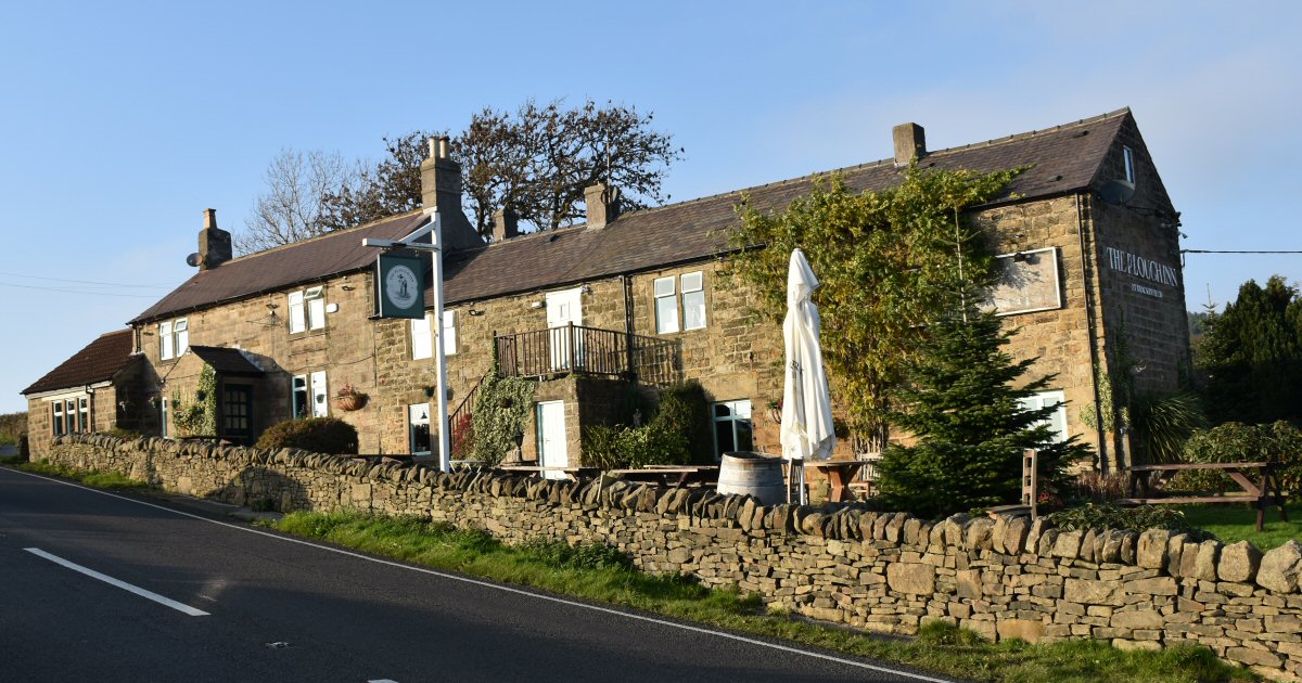 Dinner At The Recently Reopened Plough At Brackenfield