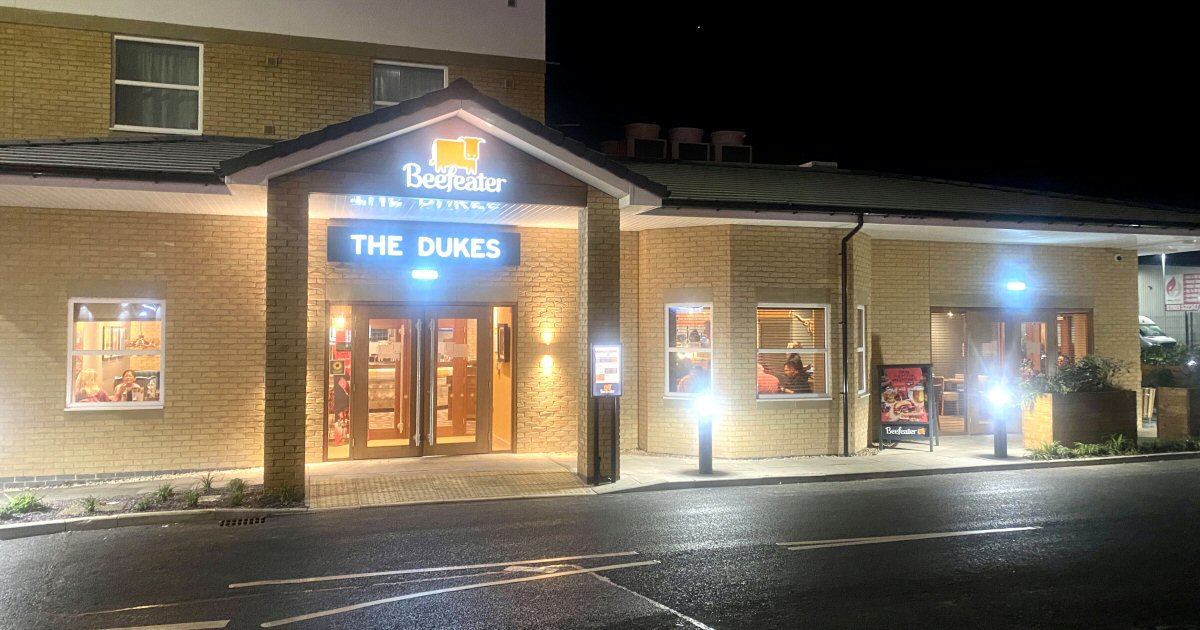 Dinner At The Recently Opened Dukes, Beefeater In Worksop