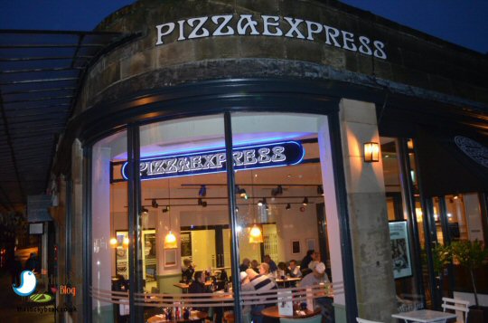 Dinner At Pizza Express in Buxton