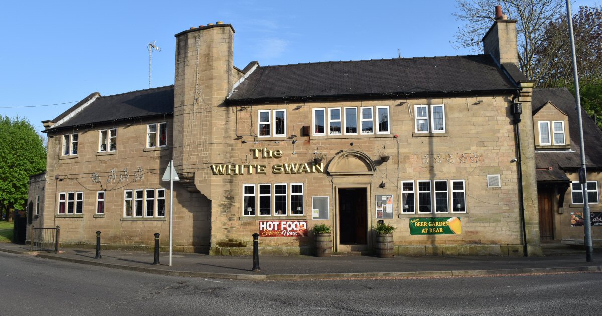 Dinner At The White Swan In Pleasley