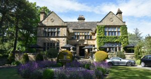 Summer Terrace Living at Fischer's Baslow Hall.