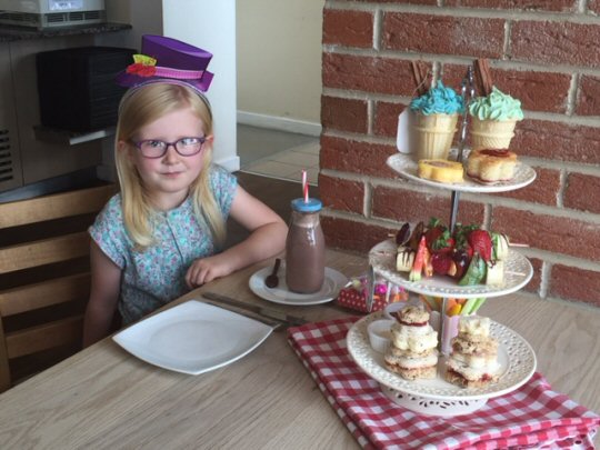 Derbyshire farm shop Croots offers Mad Hatter's Tea Parties as part of Afternoon Tea Week