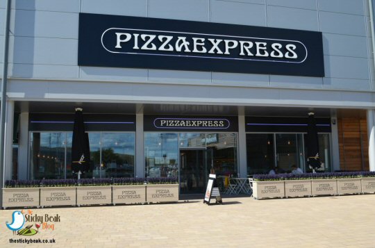 Lunch At Pizza Express, Dalton Park, Co Durham
