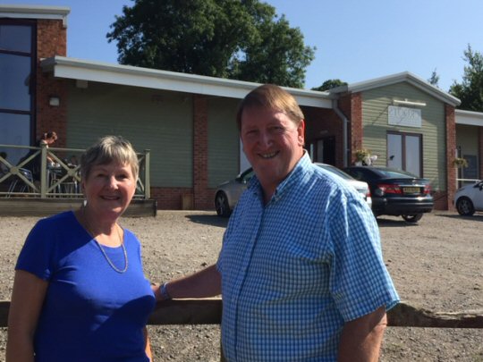 Great British Bake Off Star Val shines at Croots Farm Shop's festive event in November
