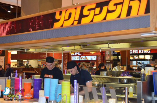 Dinner At Yo!Sushi To Celebrate Their 1st Birthday At Derby INTU