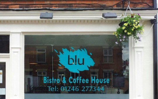 Dinner At Blu Bistro & Coffee House, Chesterfield