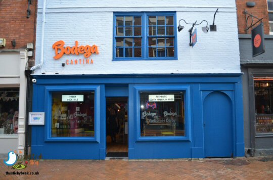 Sticky Beak Flies In For The Opening Of Bodega Cantina in Derby