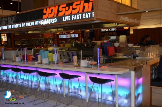 New Menu At Yo! Sushi, INTU Centre, Derby