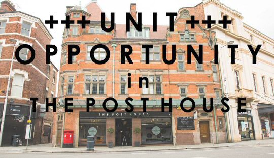 Unit Opportunity At The Post House In Derby
