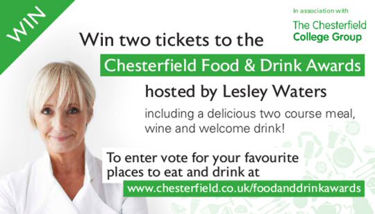 Nominations are now open for the Chesterfield Food and Drink Awards 2018