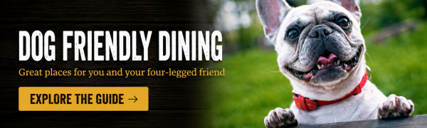 Dog friendly places to eat