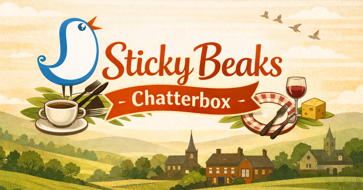 The Chatterbox | Thoughts From The Sticky Beak Blog