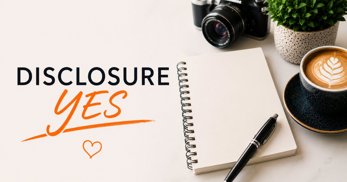 Disclosure: Incentive Received | The Sticky Beak Blog