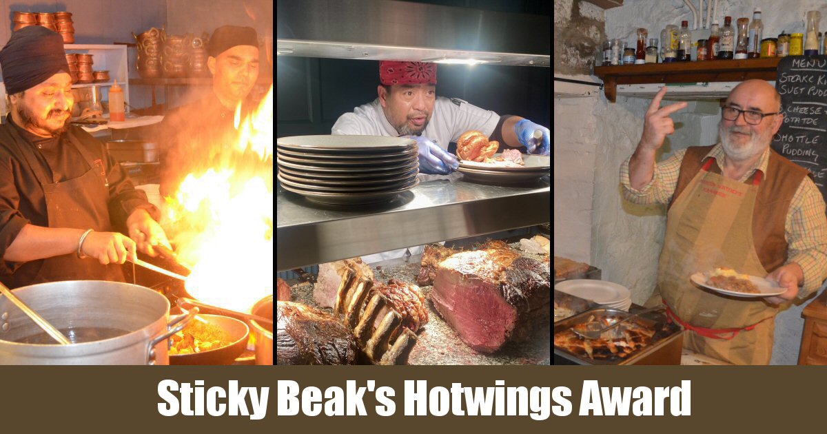 Hot Wings Award | The Sticky Beak Blog