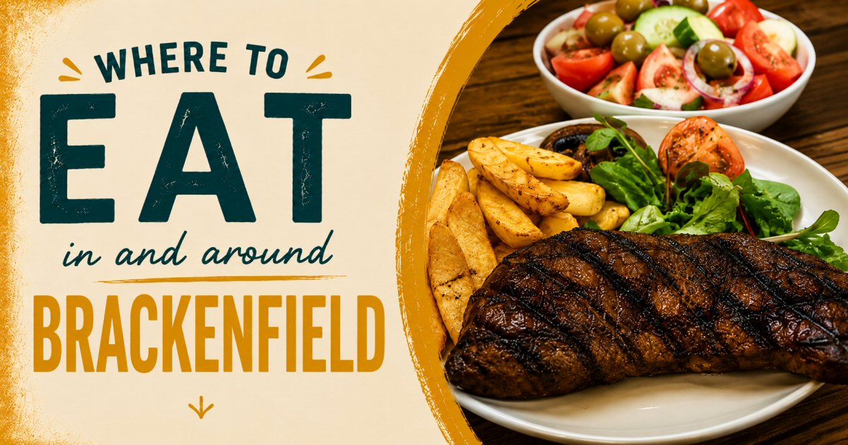 Where To Eat In Brackenfield | The Sticky Beak Blog