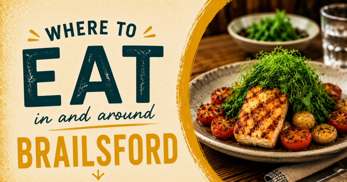 Where To Eat In Brailsford | The Sticky Beak Blog