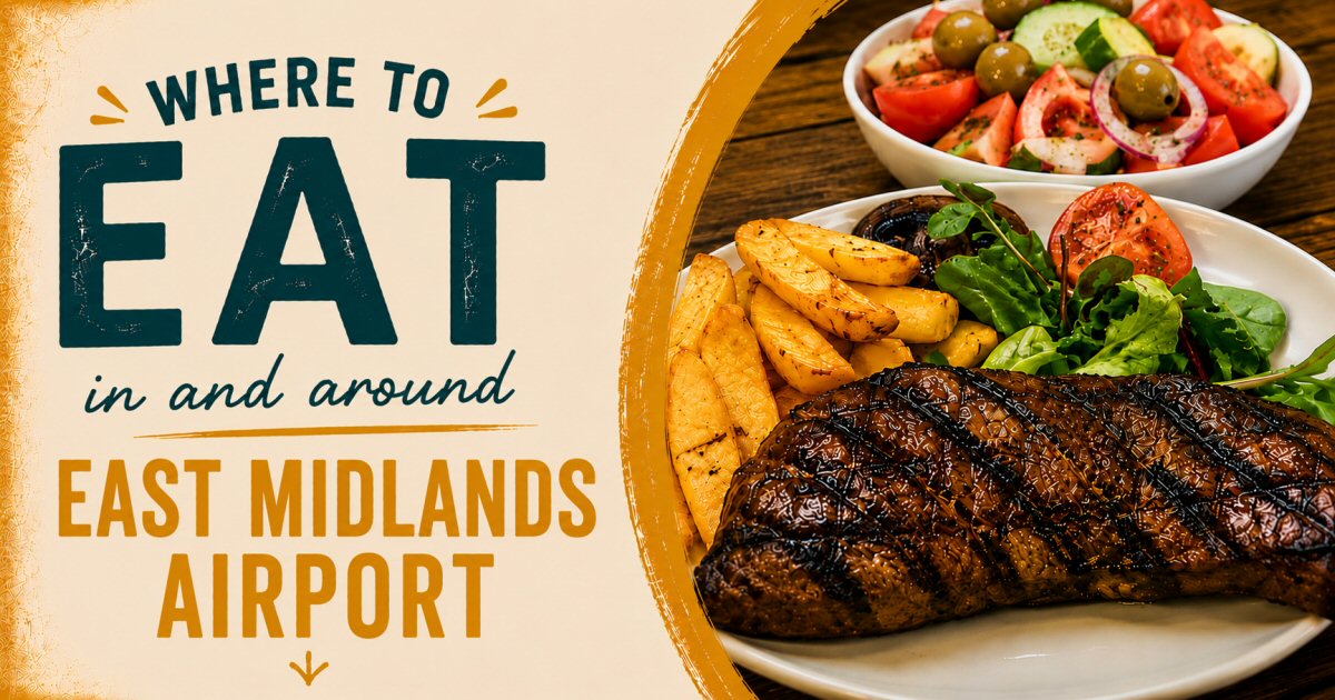 Where To Eat Near East Midlands Airport | The Sticky Beak Blog