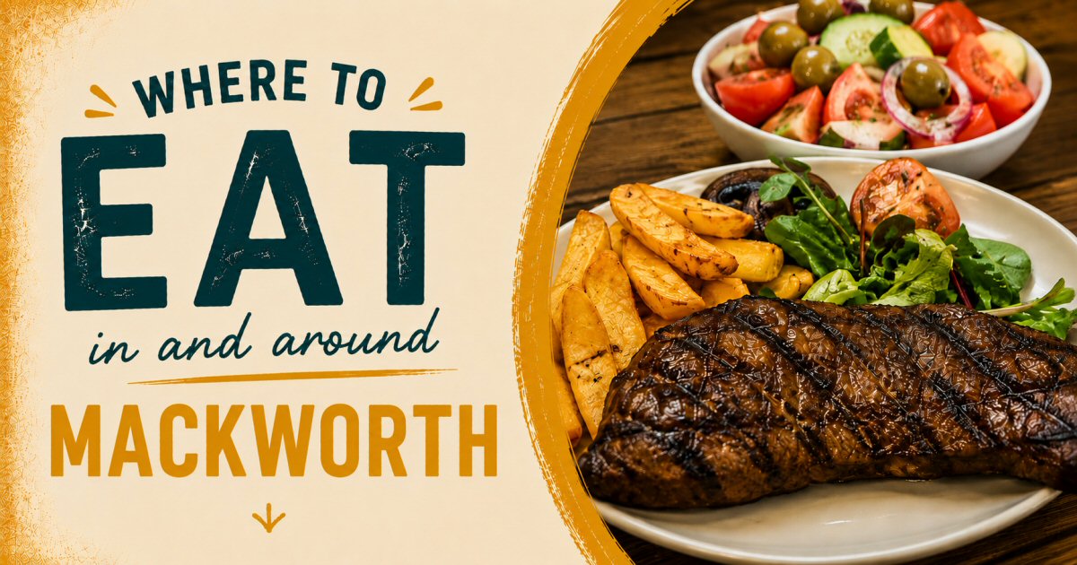 Where To Eat In Mackworth | The Sticky Beak Blog