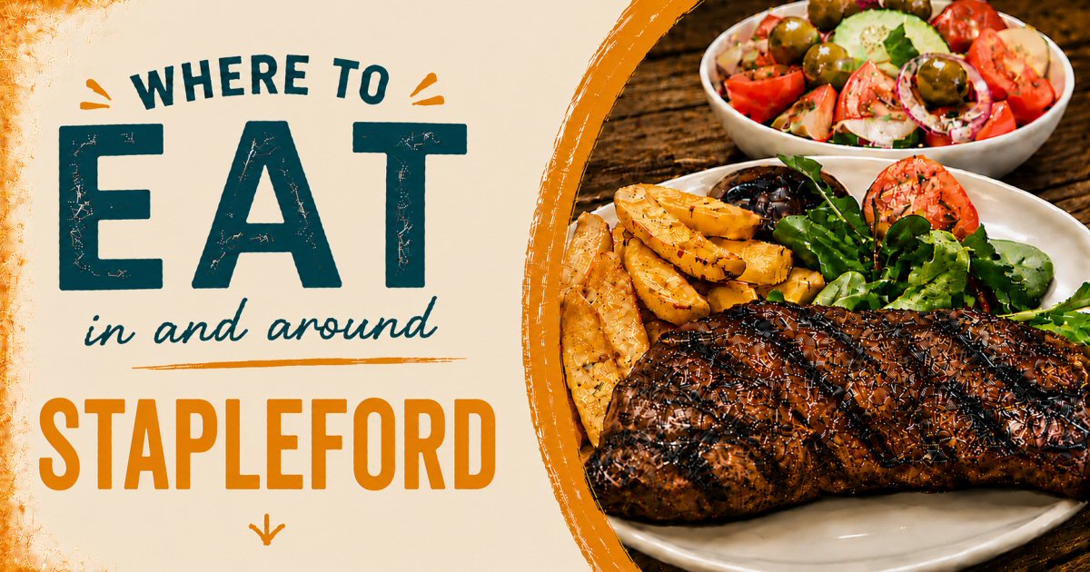 Where To Eat In Stapleford | The Sticky Beak Blog