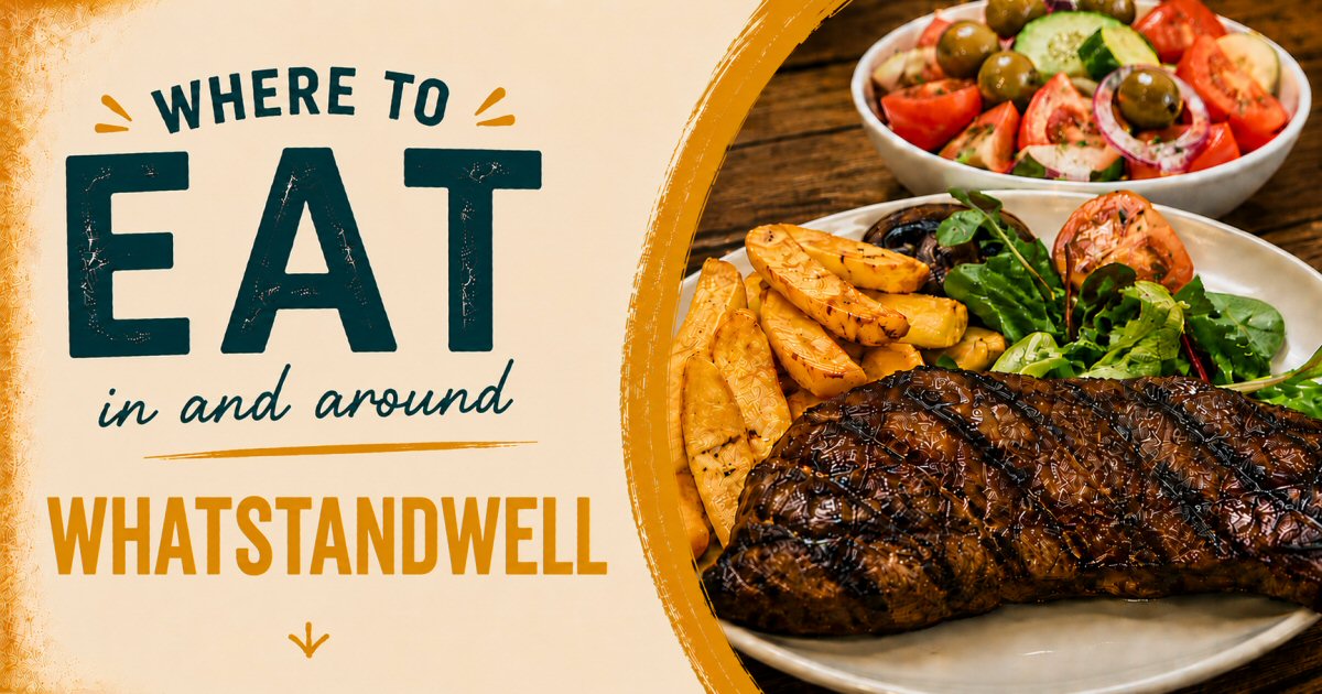 Where To Eat In Whatstandwell | The Sticky Beak Blog