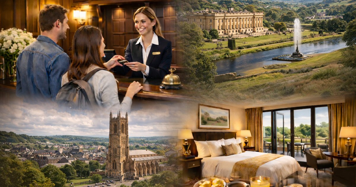 Where To Stay in Derbyshire | Hotels & Places to Stay - The Sticky Beak Blog