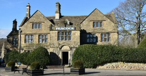 Peacock Hotel in Rowsley, Matlock, Derbyshire