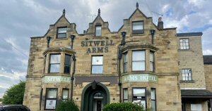 The Sitwell Arms Hotel in Renishaw, Sheffield, Derbyshire