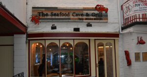 The Seafood Cave and Grill in Matlock Bath, Matlock, Derbyshire